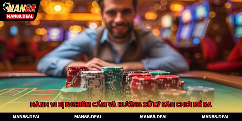 Hành vi bị nghiêm cấm và hướng xử lý sân chơi đề ra